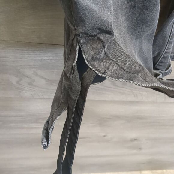 Lane Bryant Kick Tie Stretchy Ankle Jeans Women's Plus Size 28 - Picture 6 of 8